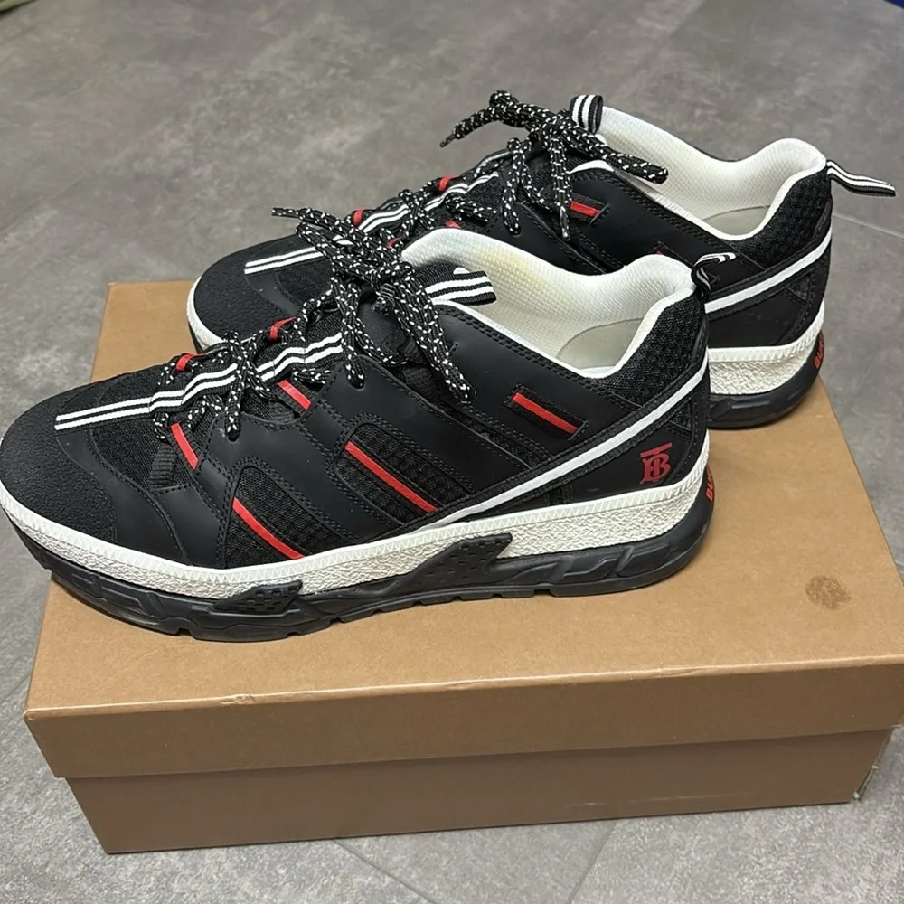 Authentic Gently Used Burberry Union Sneaker - Picture 3 of 6